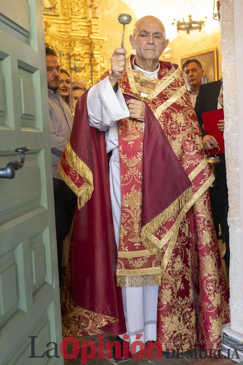 Bendición de la naturaleza con la Vera Cruz de Caravaca