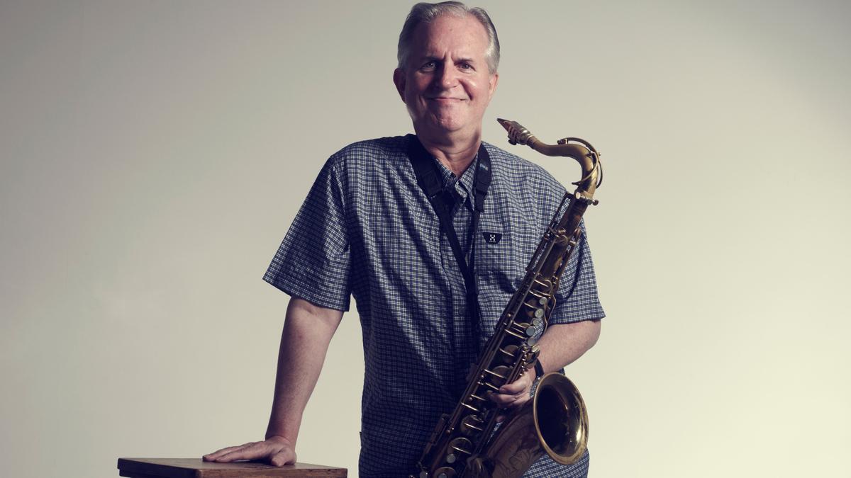 El saxofonista norteamericano Scott Hamilton.