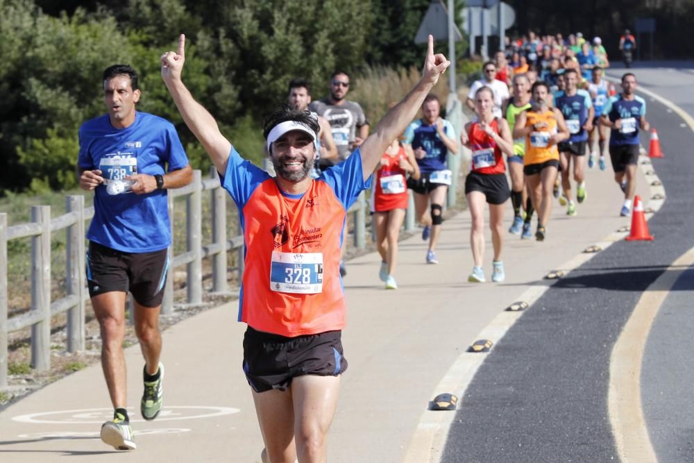 La carrera entre Oia y A Guarda suma 850 participantes - Paredes y Bargiela completaron el podio masculino - Mosquera y Freaza, plata y bronce en féminas.