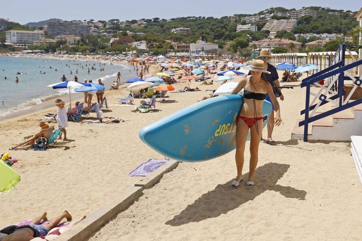 Cues i platges plenes aquest dissabte a la Costa Brava Cues i platges plenes aquest dissabte a la Costa Brava