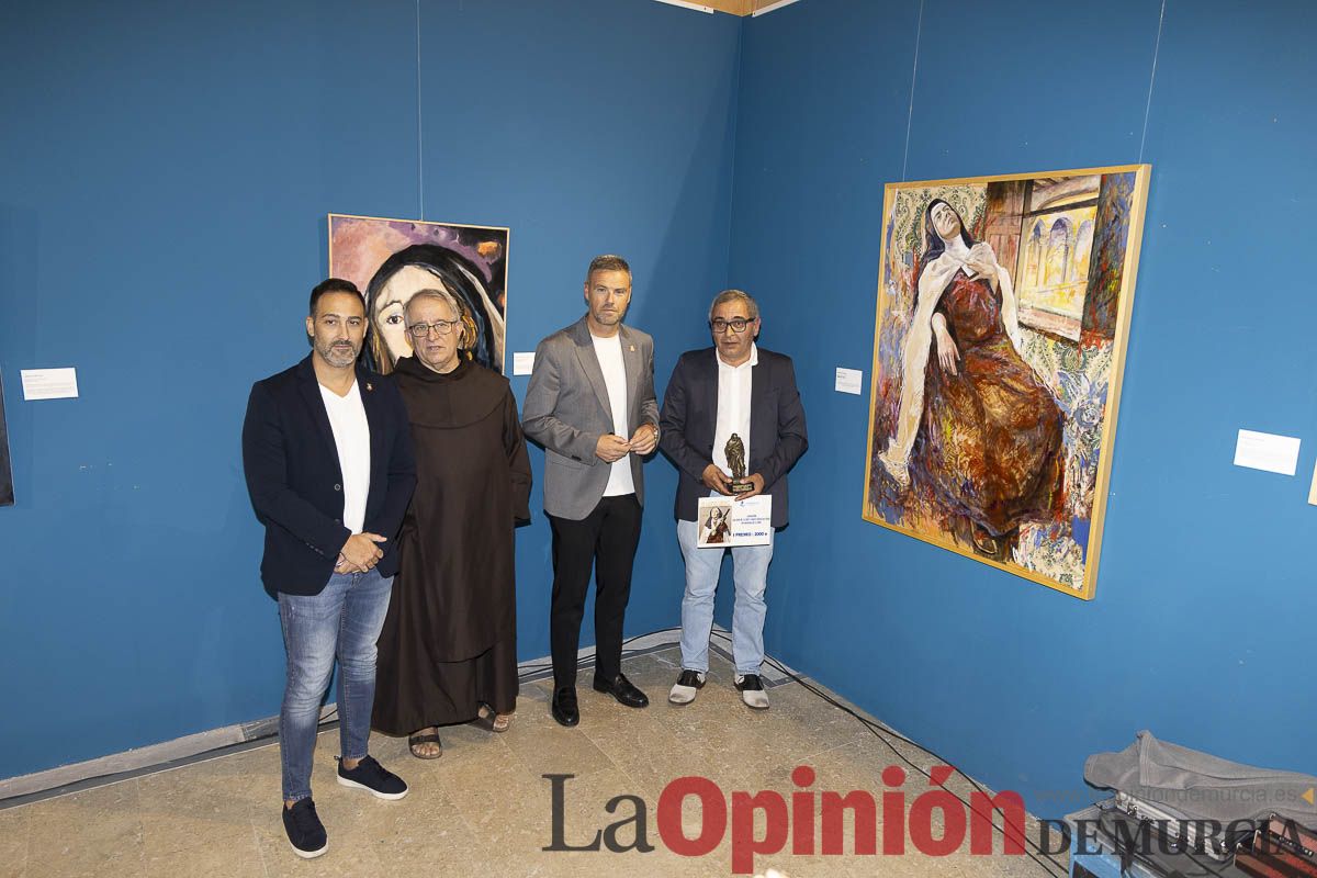 Así fue la entrega de premios del III concurso de pintura Mística en Caravaca de la Cruz