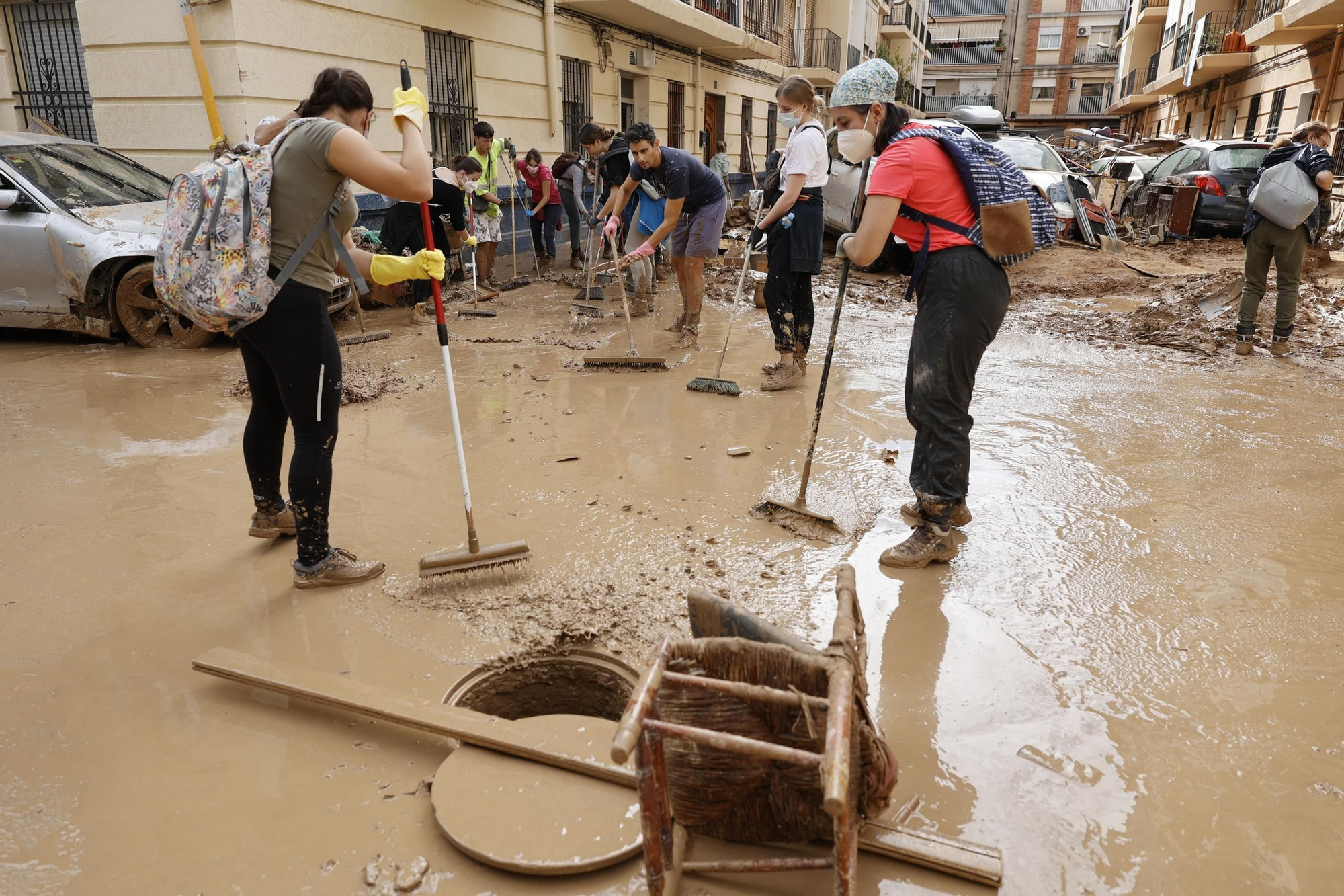 Sanidad pide garantizar la salubridad de la zona afectada por dana para evitar infecciones