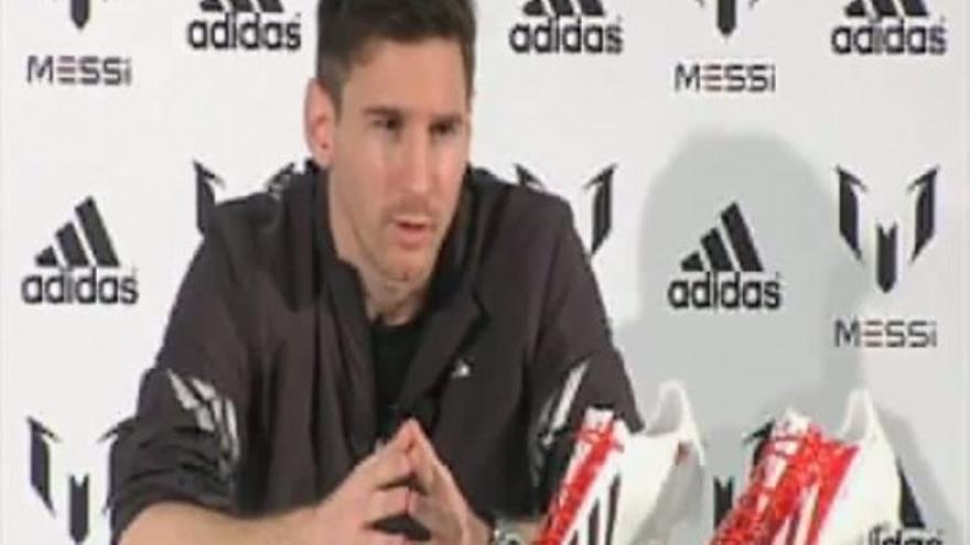 Messi : "Yo no estoy triste"