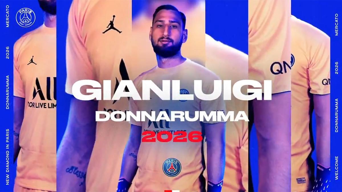 Así ha anunciado el PSG el fichaje de Donnarumma