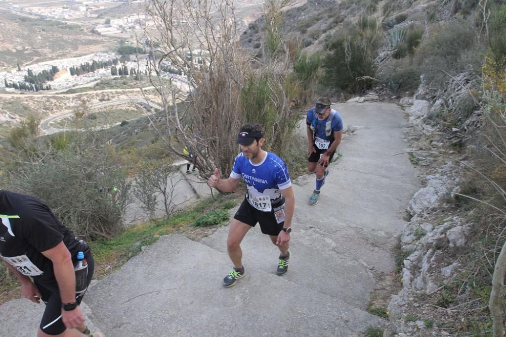 Ruta de las Fortalezas 2018 subida del Monte del Calvario