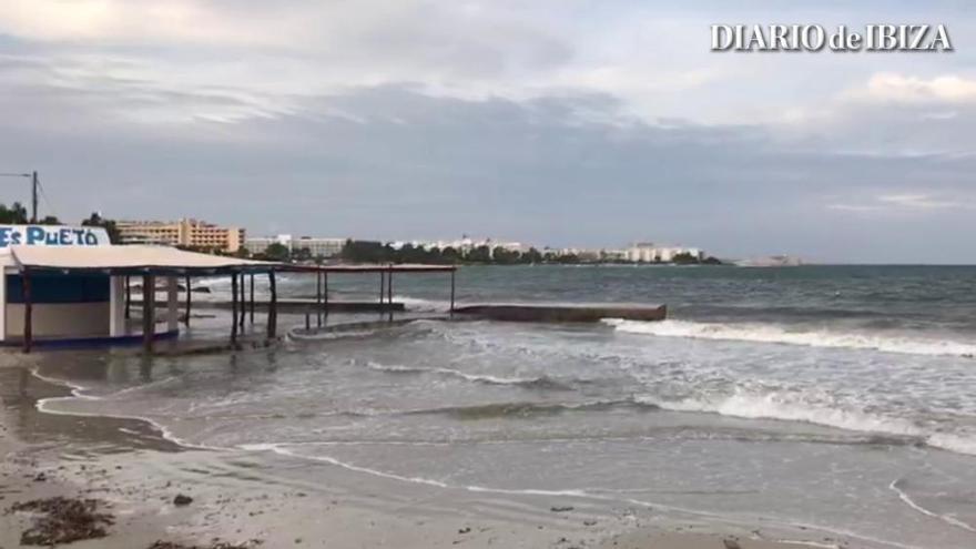 El tiempo en Ibiza: Hoy se prevén olas de hasta cuatro metros