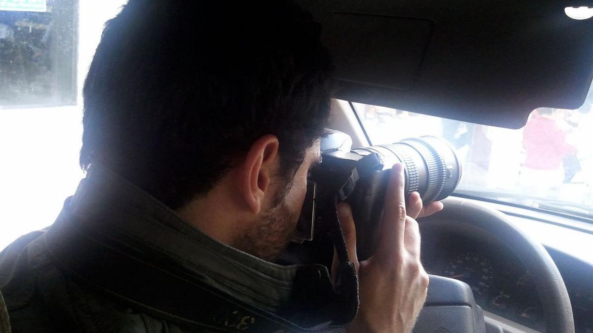 Detective privado, trabajando en la ciudad de Pontevedra.