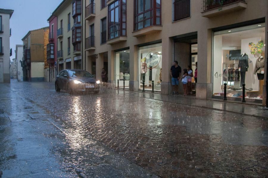 La lluvia vuelve a Zamora