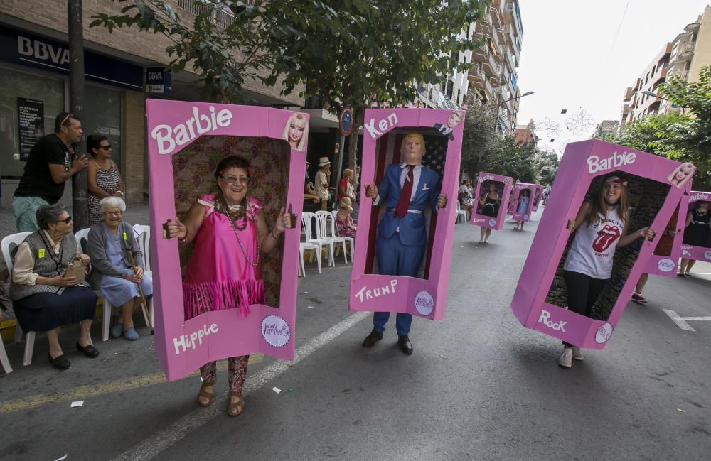 Los peñistas vuelven a la carga tras el aguacero