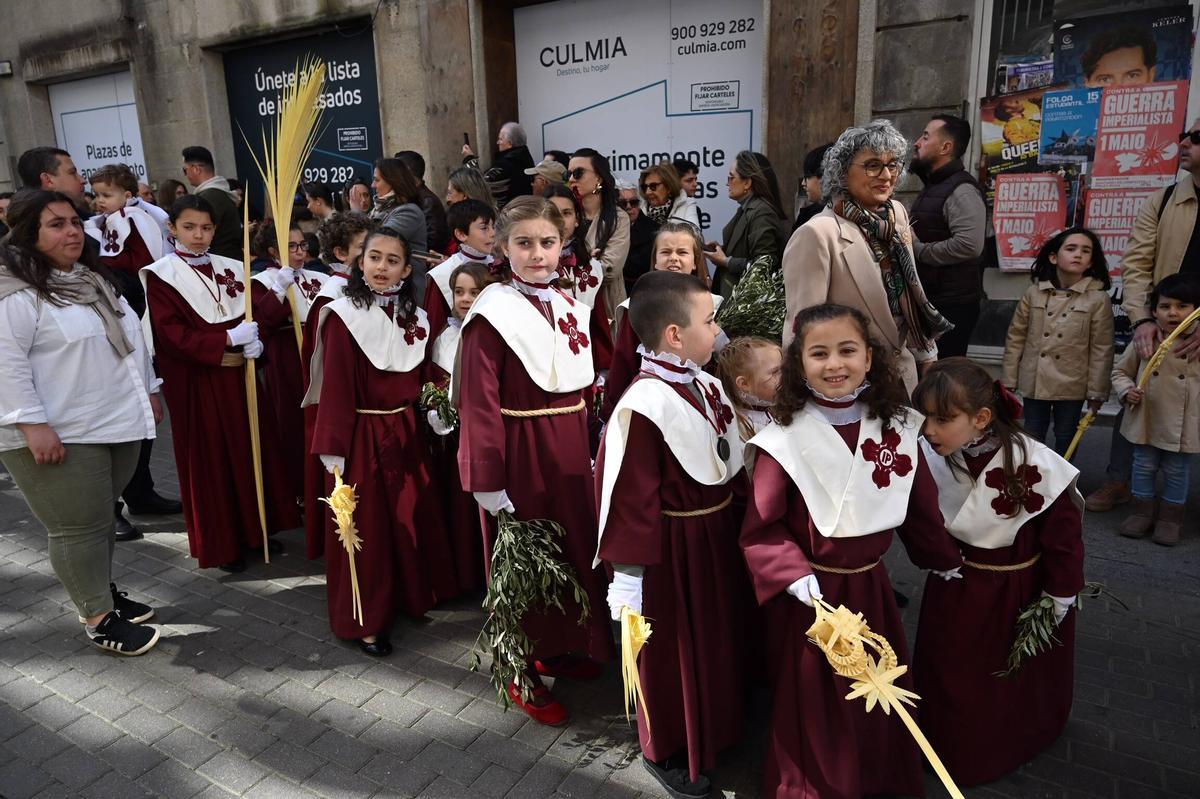 Los niños, grandes protagonistas  de la jornada.
