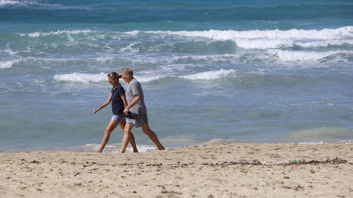 Bei dem Wetter kann man Ostern auf Mallorca am Strand verbringen.