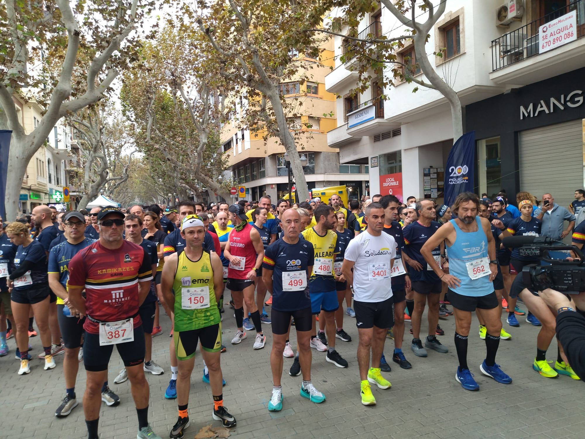 Marea solidaria: Dénia corre por Luca (imágenes)