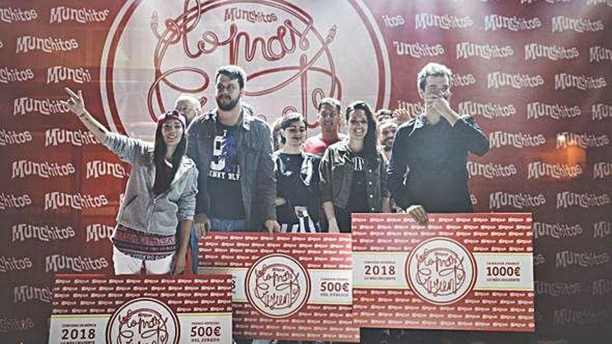 La banda Chateau Rouge, ganadora de la pasada edición de &#039;Lo Más Crujiente&#039;, en 2018.