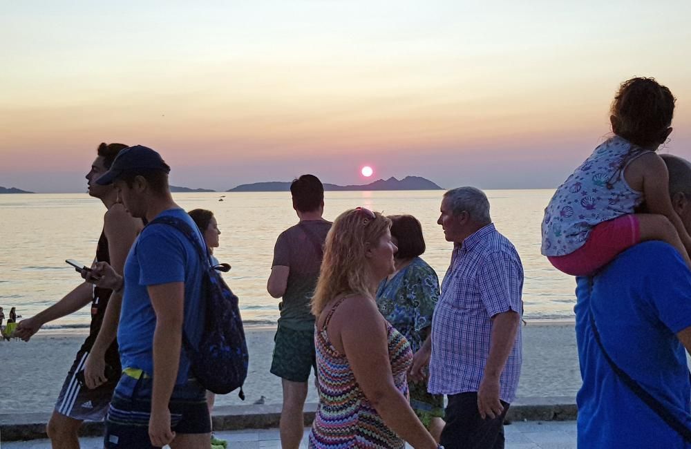 Vigo sobrepasó este domingo los 36,5º y la previsión indica que Galicia seguirá bajo la influencia de las altas presiones durante los próximos días.