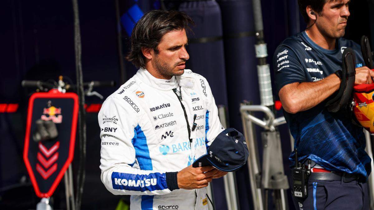 Carlos Sainz, tras la clasificación en el GP de los Países Bajos