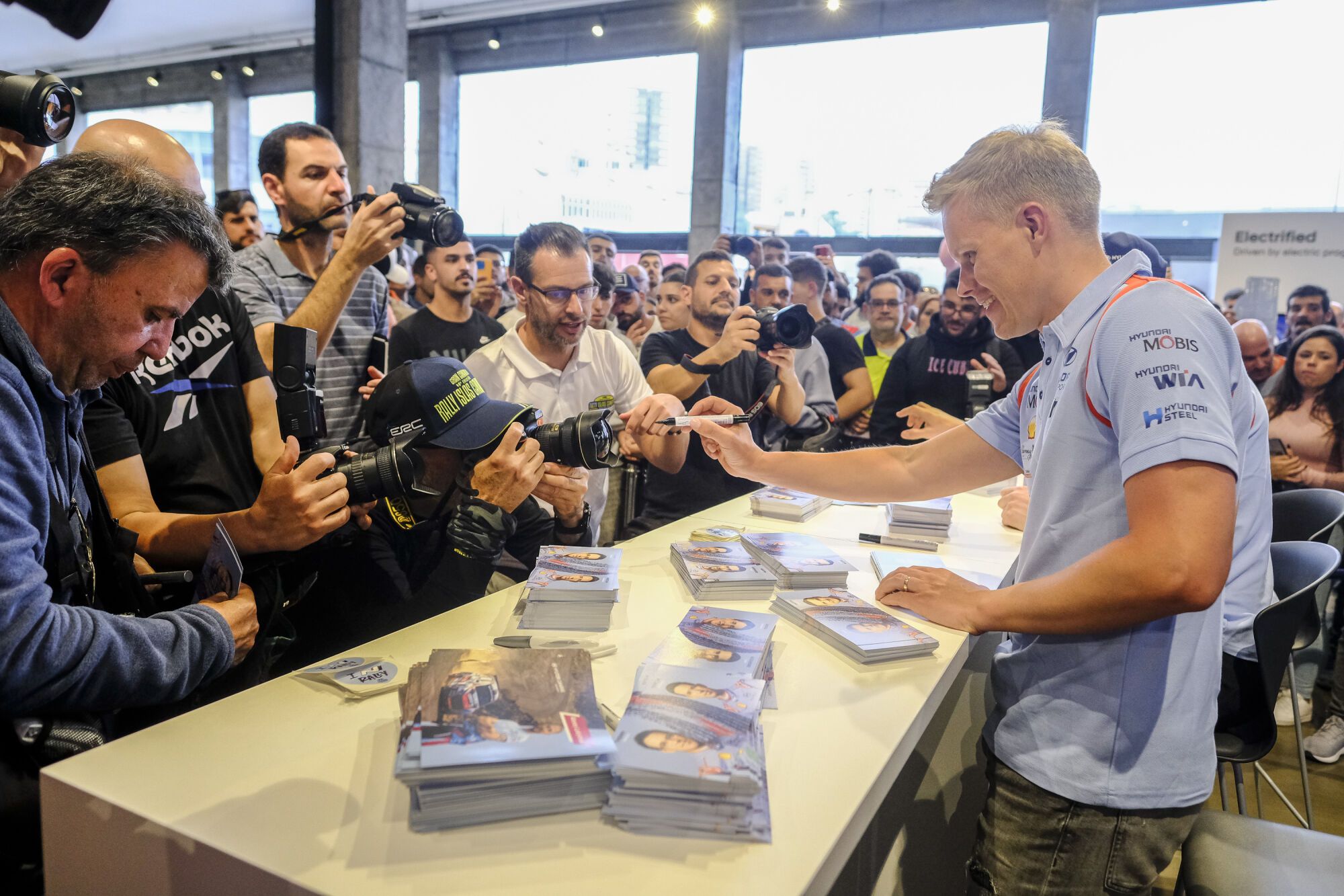 Rally Islas Canarias: Presentación del equipo Hyundai