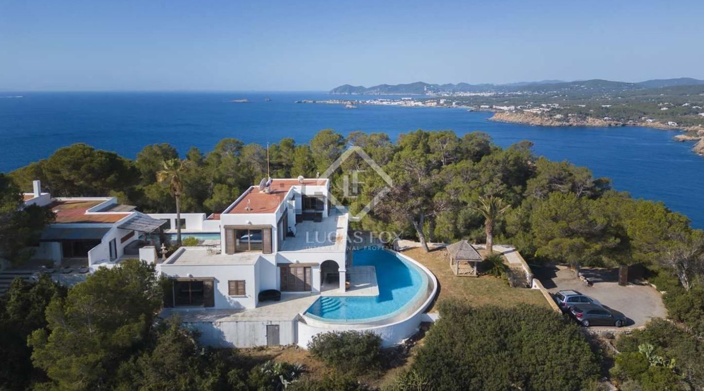 Esta es la villa con vistas 360 grados que se vende en Ibiza por 35 millones de euros