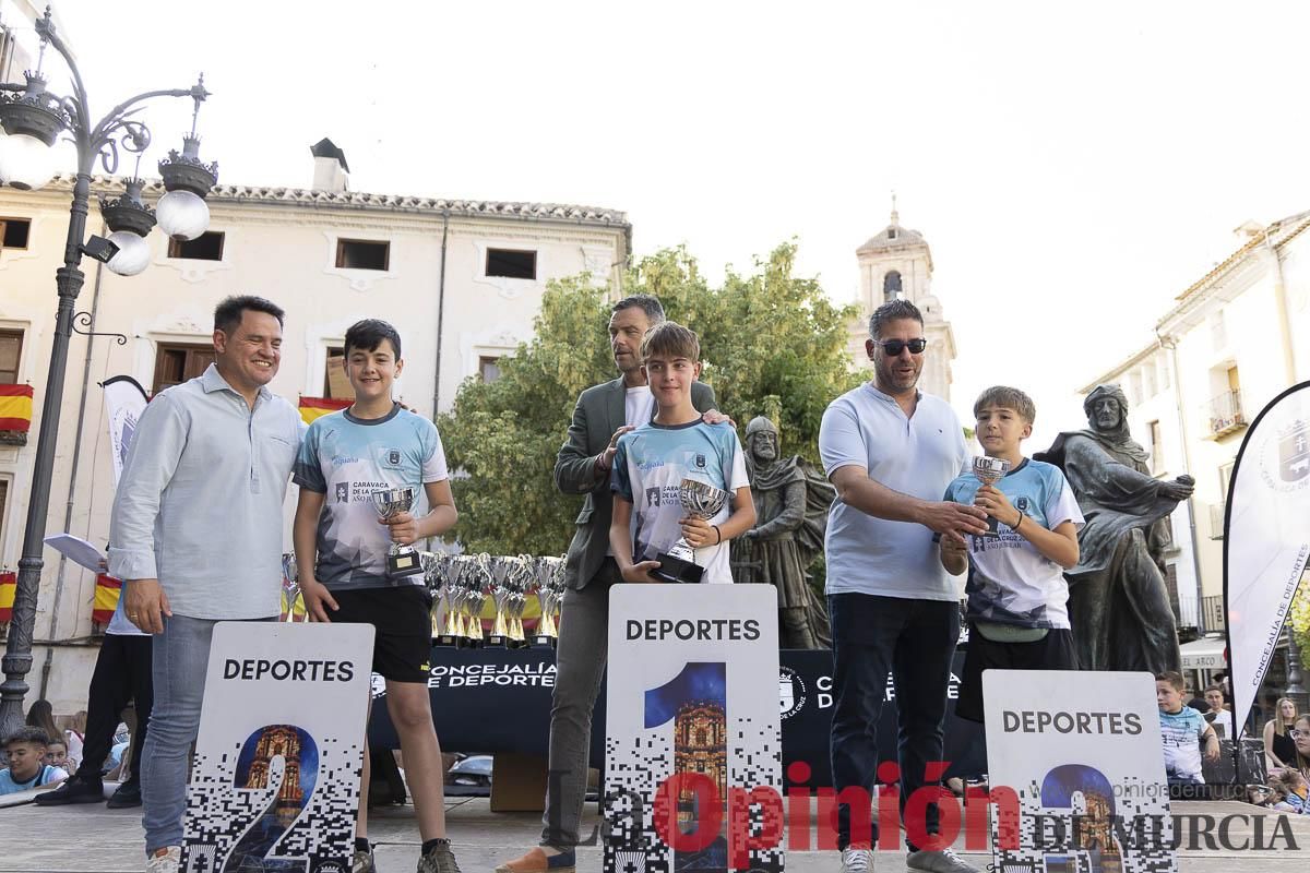 Clausura de las Escuelas Municipales Deportivas de Caravaca