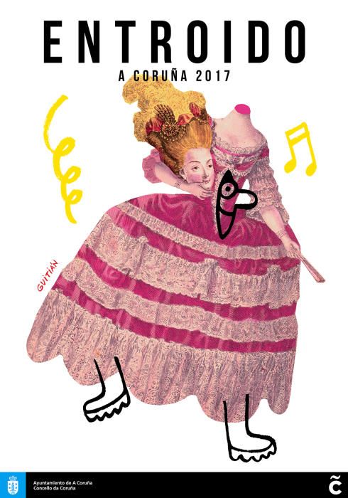 Carteles del Carnaval de A Coruña 2017