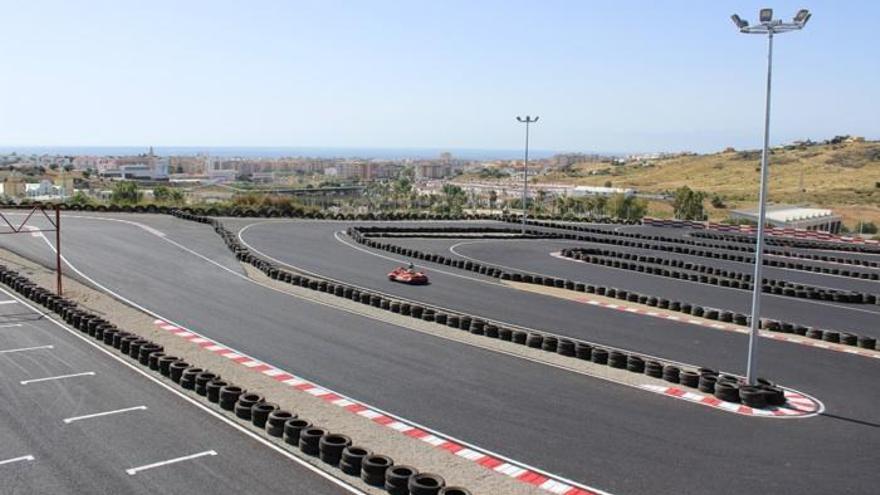 Imagen de la pista de karting de Estepona.