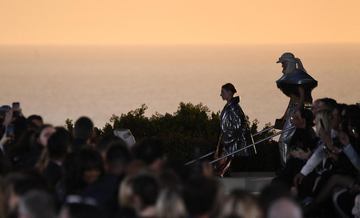 Desfile Crucero de Louise Vuitton en San Diego, 2022.