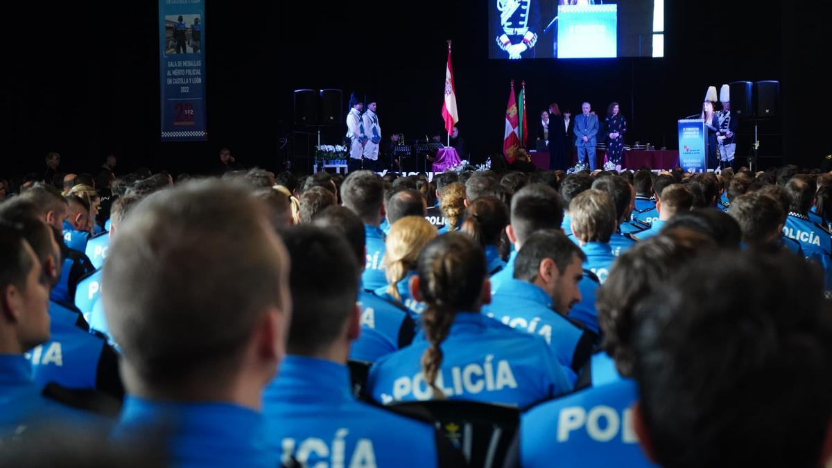 Entrega de las Medallas al Mérito de la Policía Local en Zamora.