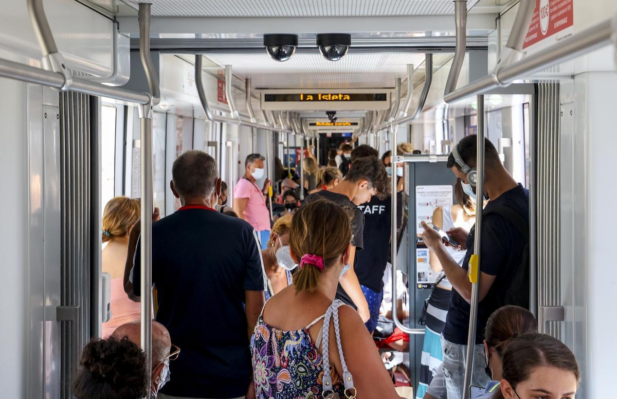 La apertura del tramo del TRAM d’Alacant ha permitido la tranviarización de Dènia.