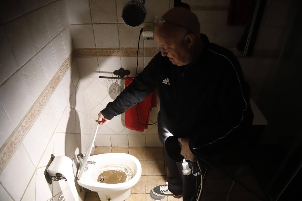 El día después de la inundación en Majaneque