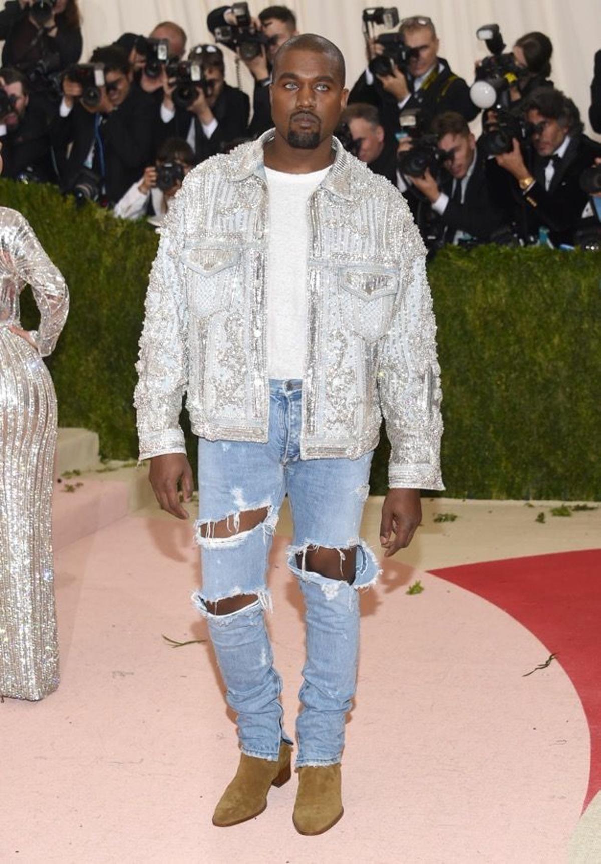 Los mejor y peor vestidos de la Gala Met 2016, Kanye West.