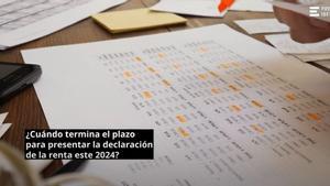 ¿Cuándo termina el plazo para presentar la declaración de la renta 2023?