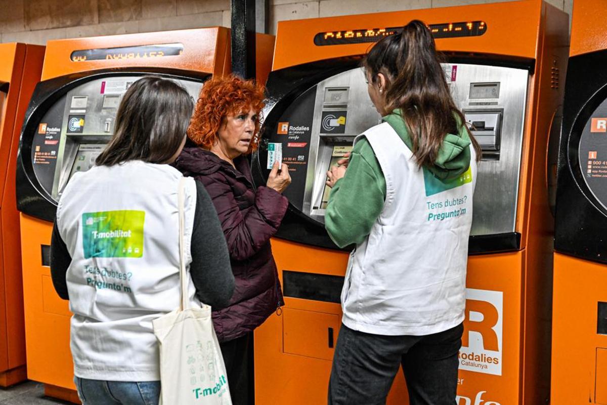 Primer día de tránsito de la T-Usual y la T-Casual hacia la T-Mobilitat