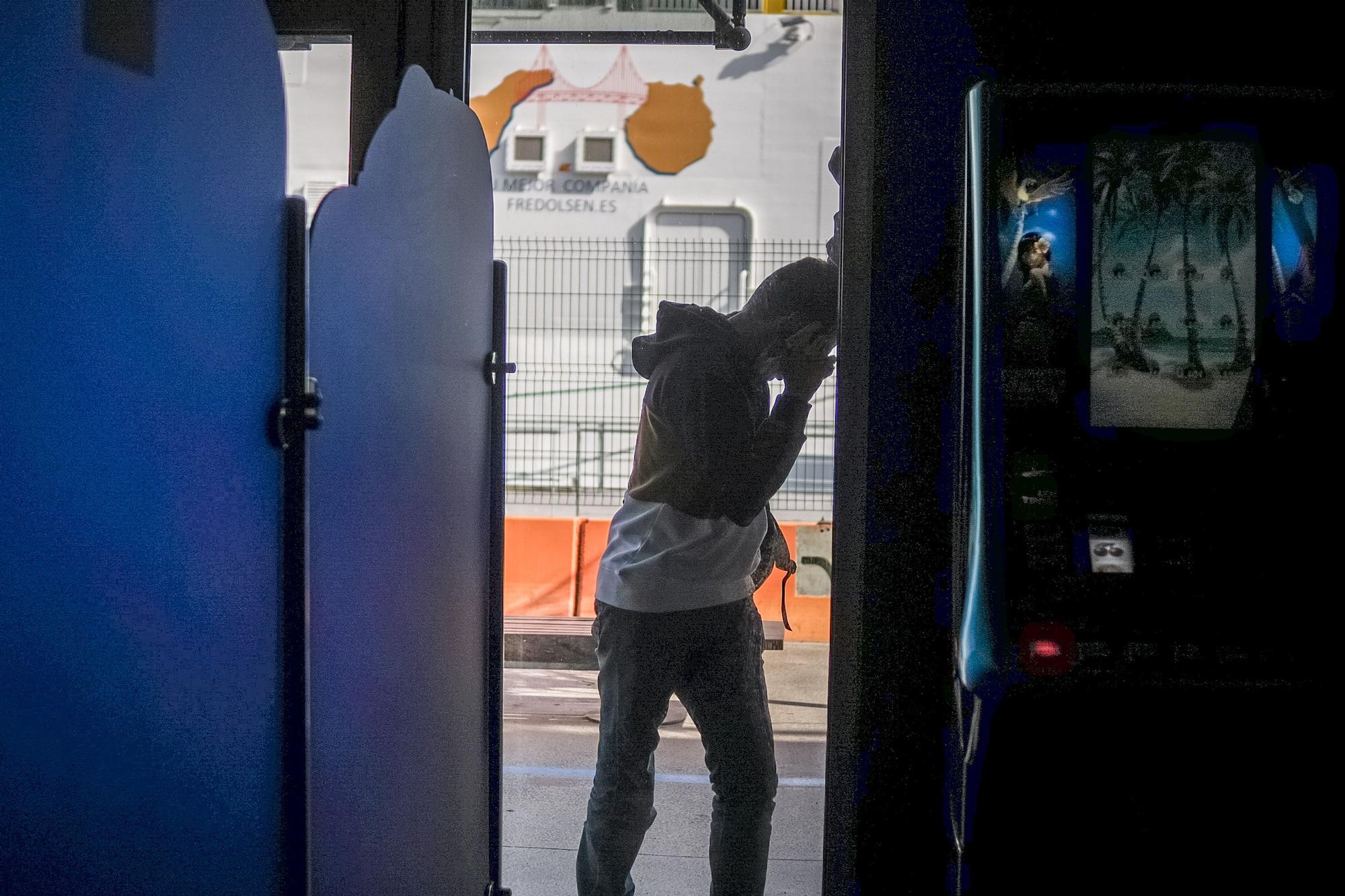 Migrantes en Santa Cruz de Tenerife