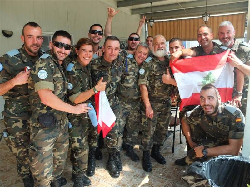 Regresan del Líbano los primeros soldados de la Brimz X