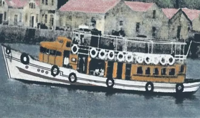 A evolución do transporte de ria (V)