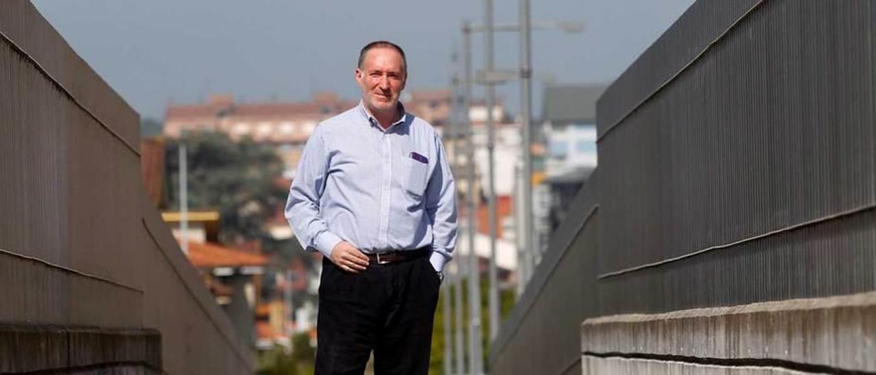 José Ramón Oliva, en el Auditorio de Siero.