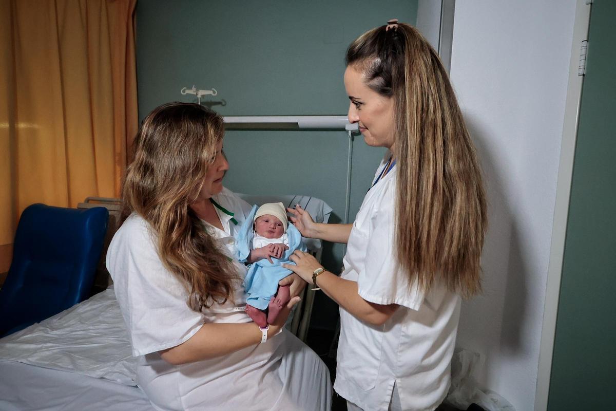 Día de la madre en el Hospital de La Candelaria