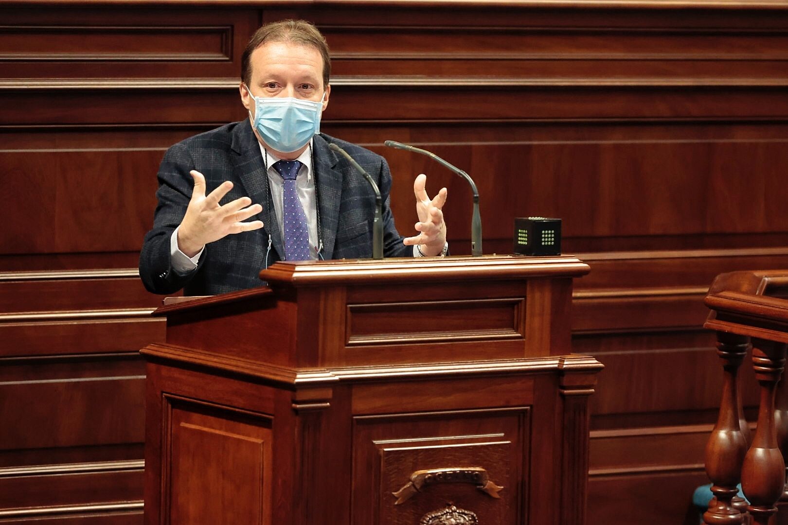 Pleno del Parlamento de Canarias