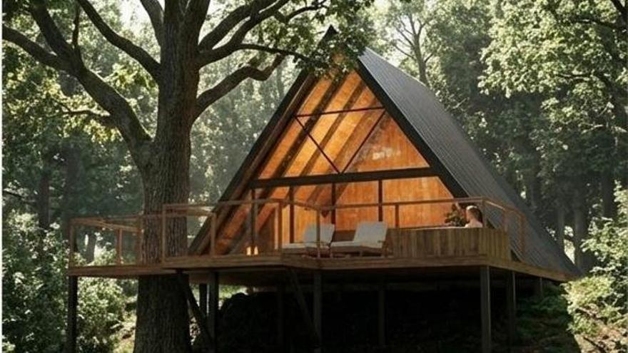 Los campamentos de turismo rústico de 