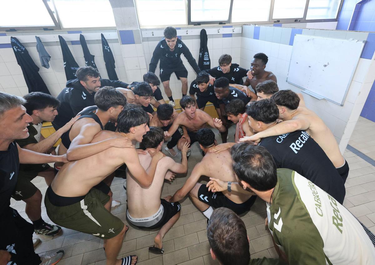 Vigo, A Madroa. Partido del Celta Juvenil y celebración Vigo, A Madroa. Partido del Celta Juvenil y celebración