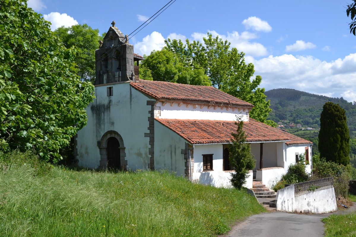 La iglesia de Castañedo, en Grado