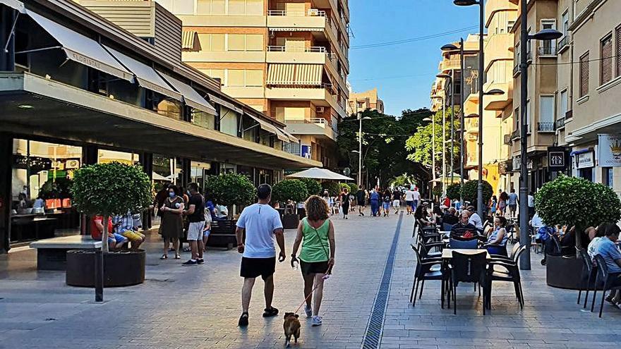 La avenida de la Libertad de San Vicente.  | INFORMACIÓN