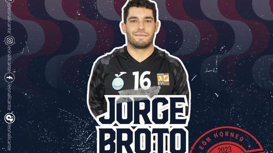 Jorge Broto, nuevo portero del EÓN Alicante