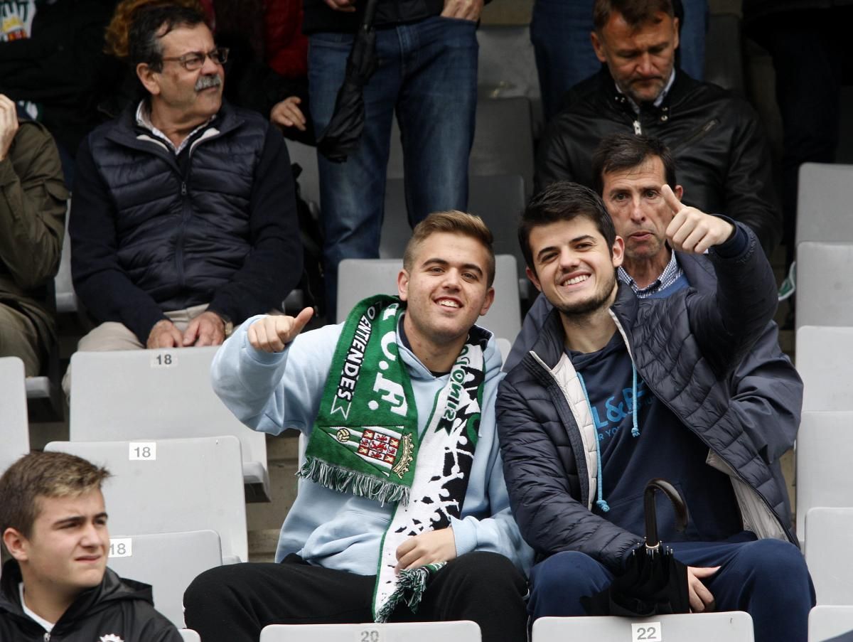 La afición cordobesista en el partido contra el Mallorca