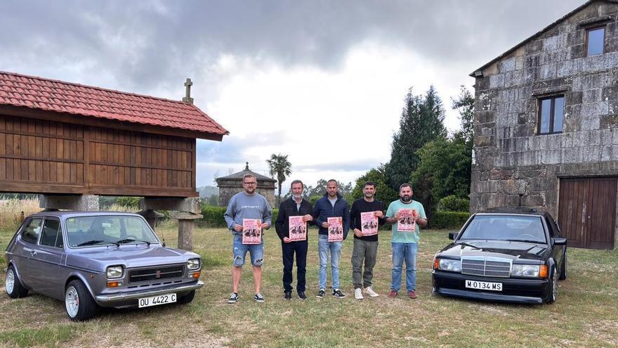 Los coches clásicos invadirán Barro en su Festa do Viño