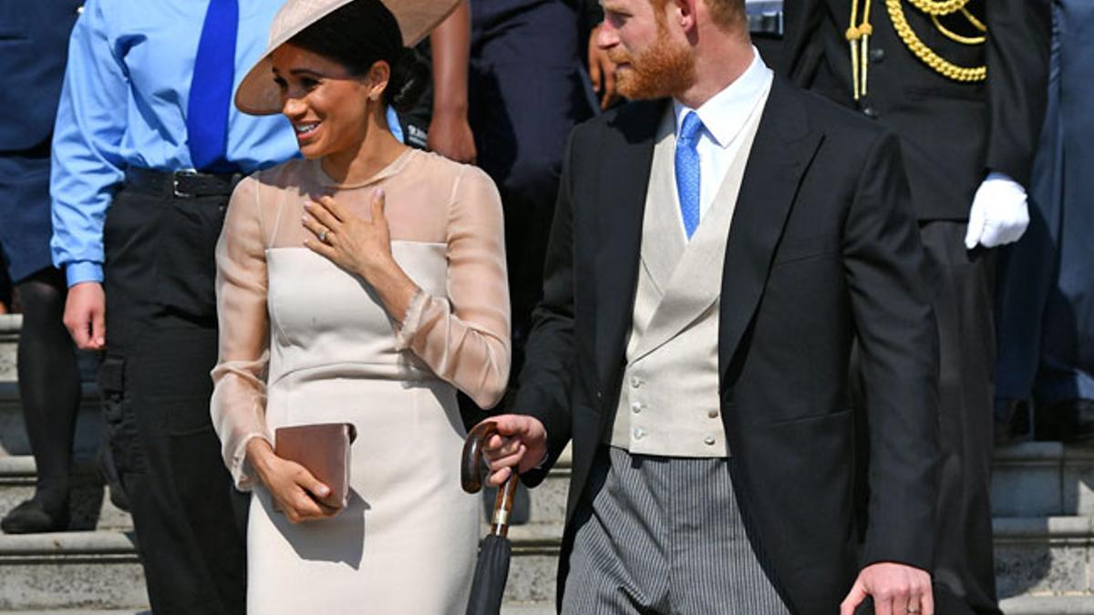 La primera aparición (casi nupcial) de Meghan Markle y el príncipe Harry tras su boda