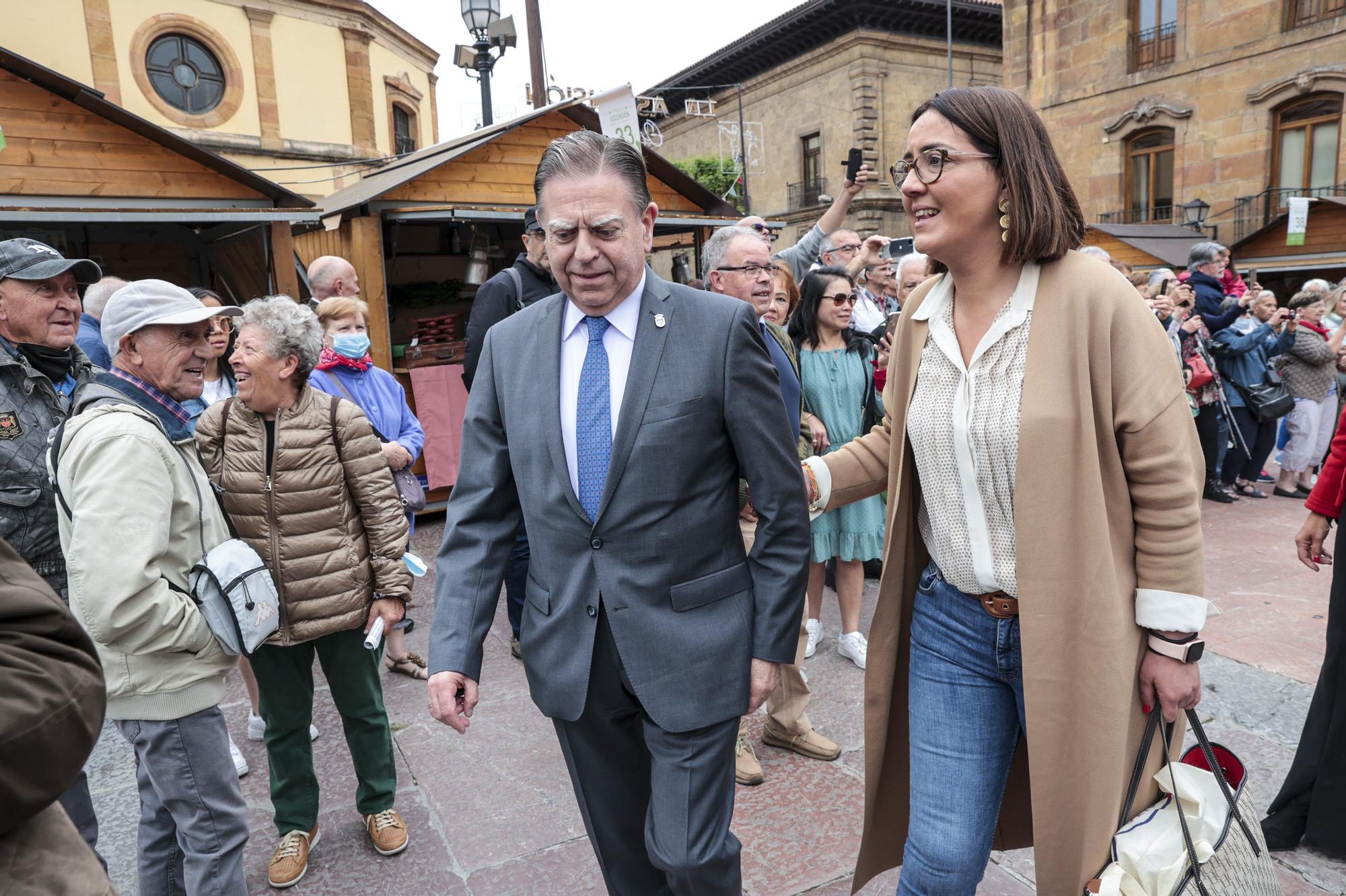 Inauguración de la feria de la Ascensión en Oviedo