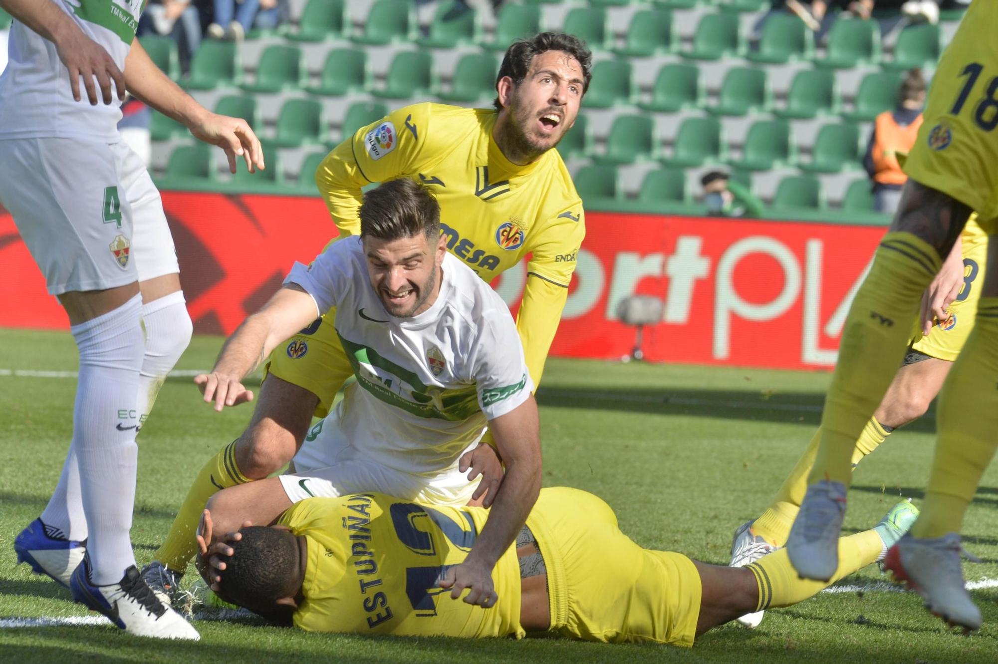 Las imágenes del Elche CF - Villarreal CF