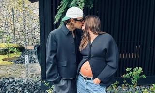 Justin y Hailey Bieber en una imagen de Instagram
