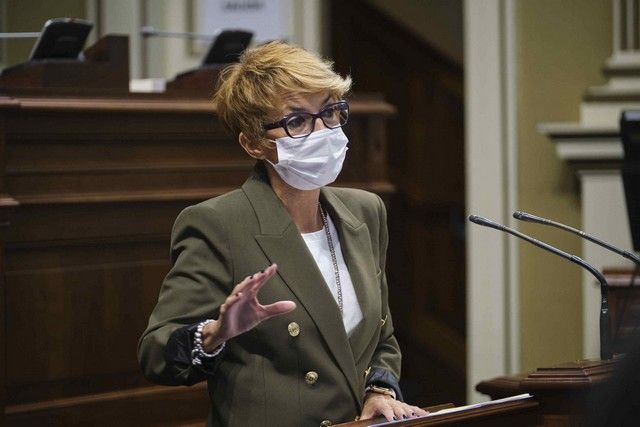 Pleno en el Parlamento de Canarias, 27/10/2021