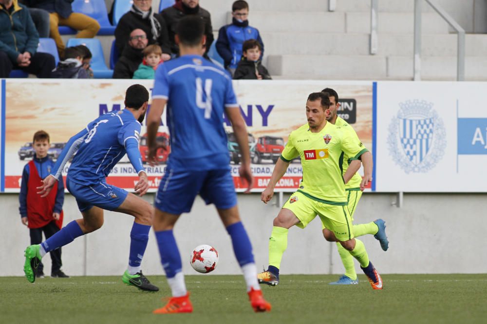 La victoria del Elche sobre el Badalona en imágenes